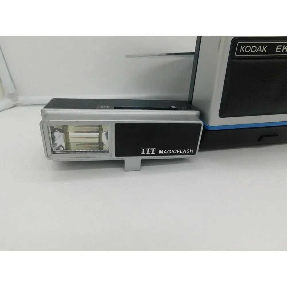 Kodak EK6 Instant Film Camera with ITT MagicFlash And Carrying Case And Film